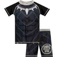 Marvel Boy's Black Panther Avengers Two Piece Swim Set | Size: 9-10 Years