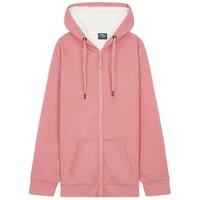 CityComfort Fleece Hoodie Long Sleeve Sweatshirt Hooded Top in Pink | Size: 5-6 Years