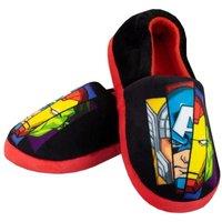 Marvel Boy's Avengers Slippers in Black | Size: Infant 6