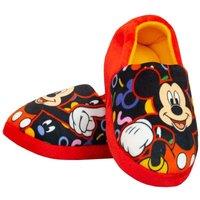 Disney Boy's Mickey Mouse Slippers in Red | Size: Infant 10