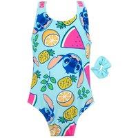 Disney Girl's Lilo & Stitch Swimsuit & Scrunchie Set | Size: 4-5 Years