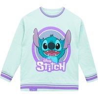 Disney Girl's Lilo & Stitch Sweatshirt in Teal | Size: 12-13 Years