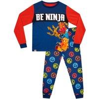 Lego Boy's Long Sleeve Ninjago Pyjamas in Blue | Size: 11-12 Years