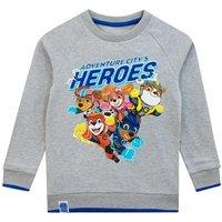 Paw Patrol Boy's Movie Sweatshirt in Grey | Size: 18-24 m