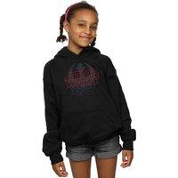 Star Wars Girl's The Last Jedi Shattered Emblem Hoodie in Black | Size: 12-13 Years