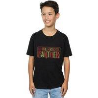 Marvel Boy's Black Panther Tribal Logo T-Shirt | Size: 5-6 Years