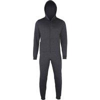 Colortone Comfy Co Plain All In One Onesie in Charcoal | Size: 3-4 Years