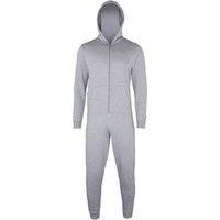 Colortone Comfy Co Plain All In One Onesie in Grey | Size: 12-13 Years