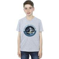 Star Wars Boy's The Mandalorian Grogu Ready For Adventure T-Shirt in Grey | Size: 3-4 Years
