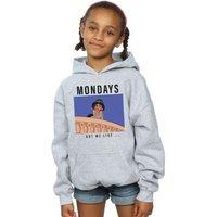 Disney Princess Girl's Jasmine Mondays Got Me Like Hoodie in Grey | Size: 5-6 Years