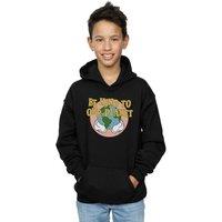 Disney Boy's Mickey Mouse Be Kind To Our Planet Hoodie in Black | Size: 9 Years
