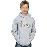 Disney Boy's Mickey Mouse Friends Hoodie in Grey | Size: 12-13 Years