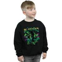 Disney Boy's The Lion King Scar Long Live The King Sweatshirt in Black | Size: 7-8 Years