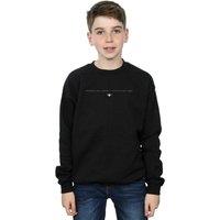 Disney Boy's Aladdin Cosmic Wardrobe Sweatshirt in Black | Size: 5-6 Years