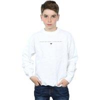 Disney Boy's Aladdin Cosmic Wardrobe Sweatshirt in White | Size: 5-6 Years