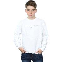 Disney Boy's Aladdin Cosmic Wardrobe Sweatshirt in White | Size: 12-13 Years