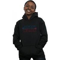 Star Wars Boy's Lightsaber Logo Hoodie in Black | Size: 9 Years