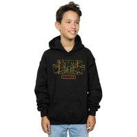 Star Wars Boy's Target Logo Hoodie in Black | Size: 3-4 Years