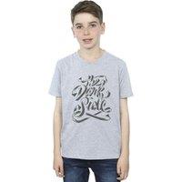 Star Wars Boy's The Dark Side T-Shirt in Grey | Size: 3-4 Years