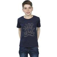 Star Wars Boy's The Dark Side T-Shirt in Navy | Size: 3-4 Years