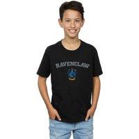 Harry Potter Boy's Ravenclaw Crest T-Shirt in Black | Size: 12-13 Years