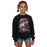 Disney Girl's Encanto Sister Goals Sweatshirt in Black | Size: 3-4 Years