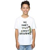 Disney Boy's Encanto Bruno Character T-Shirt in White | Size: 3-4 Years