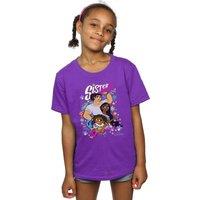 Disney Girl's Encanto Sister Goals Cotton T-Shirt in Purple | Size: 3-4 Years