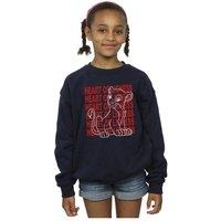 Disney Girl's The Lion King Heart Of A Lioness Sweatshirt in Navy | Size: 3-4 Years