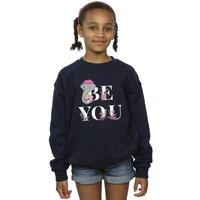 Disney Girl's Dumbo Be You Sweatshirt in Navy | Size: 12-13 Years