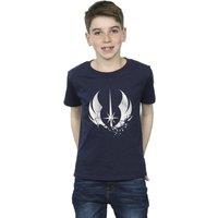 Star Wars Boy's Obi-Wan Kenobi Order Fractured T-Shirt in Navy | Size: 3-4 Years