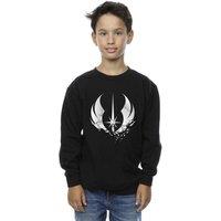 Star Wars Boy's Obi-Wan Kenobi Order Fractured Sweatshirt in Black | Size: 3-4 Years