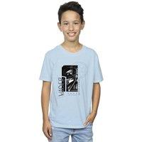 Star Wars Boy's Obi-Wan Kenobi Sith SciFi Collage T-Shirt in Baby Blue | Size: 3-4 Years