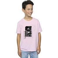 Star Wars Boy's Obi-Wan Kenobi Sith SciFi Collage T-Shirt in Baby Pink | Size: 3-4 Years