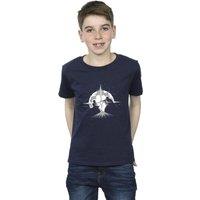 Star Wars Boy's Obi-Wan Kenobi Saber Silhouette Fight T-Shirt in Navy | Size: 3-4 Years