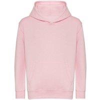 AWDis Plain Hoodie in Baby Pink | Size: 9 Years