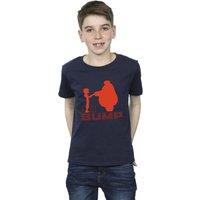 Disney Boy's Big Hero 6 Baymax Fist Bump Cutout T-Shirt in Navy | Size: 3-4 Years