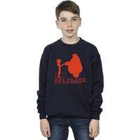 Disney Boy's Big Hero 6 Baymax Fist Bump Cutout Sweatshirt in Navy | Size: 3-4 Years