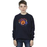 Disney Boy's Big Hero 6 Baymax Hiro Angry Manga Sweatshirt in Navy | Size: 3-4 Years