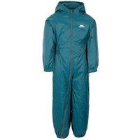 Trespass Babies Button Rain Suit in Teal | Size: 18-24 m