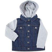 Larkwood Denim Hooded Jacket in Blue | Size: 2-3 Years