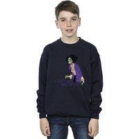 Disney Boy's Hocus Pocus Dont Get Out Much Sweatshirt in Navy | Size: 3-4 Years