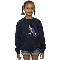 Disney Girl's Hocus Pocus Dont Get Out Much Sweatshirt in Navy | Size: 3-4 Years