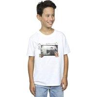 Harry Potter Boy's Harry Expelliarmus T-Shirt in White | Size: 9 Years