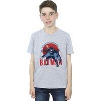 DC Comics Boy's Batman Gotham City T-Shirt in Grey | Size: 3-4 Years
