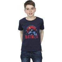 DC Comics Boy's Batman Gotham City T-Shirt in Navy | Size: 3-4 Years