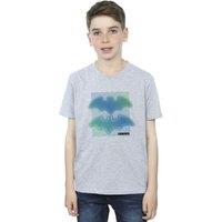 DC Comics Boy's Batman Grid Gradient T-Shirt in Grey | Size: 3-4 Years