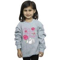 Disney Girl's Lady & The Tramp Mum Hugs Sweatshirt in Grey | Size: 3-4 Years