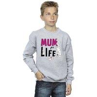 Disney Boy's 101 Dalmatians Mum For Life Sweatshirt in Grey | Size: 3-4 Years