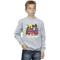 Disney Boy's Encanto Many Houses Sweatshirt in Grey | Size: 3-4 Years
